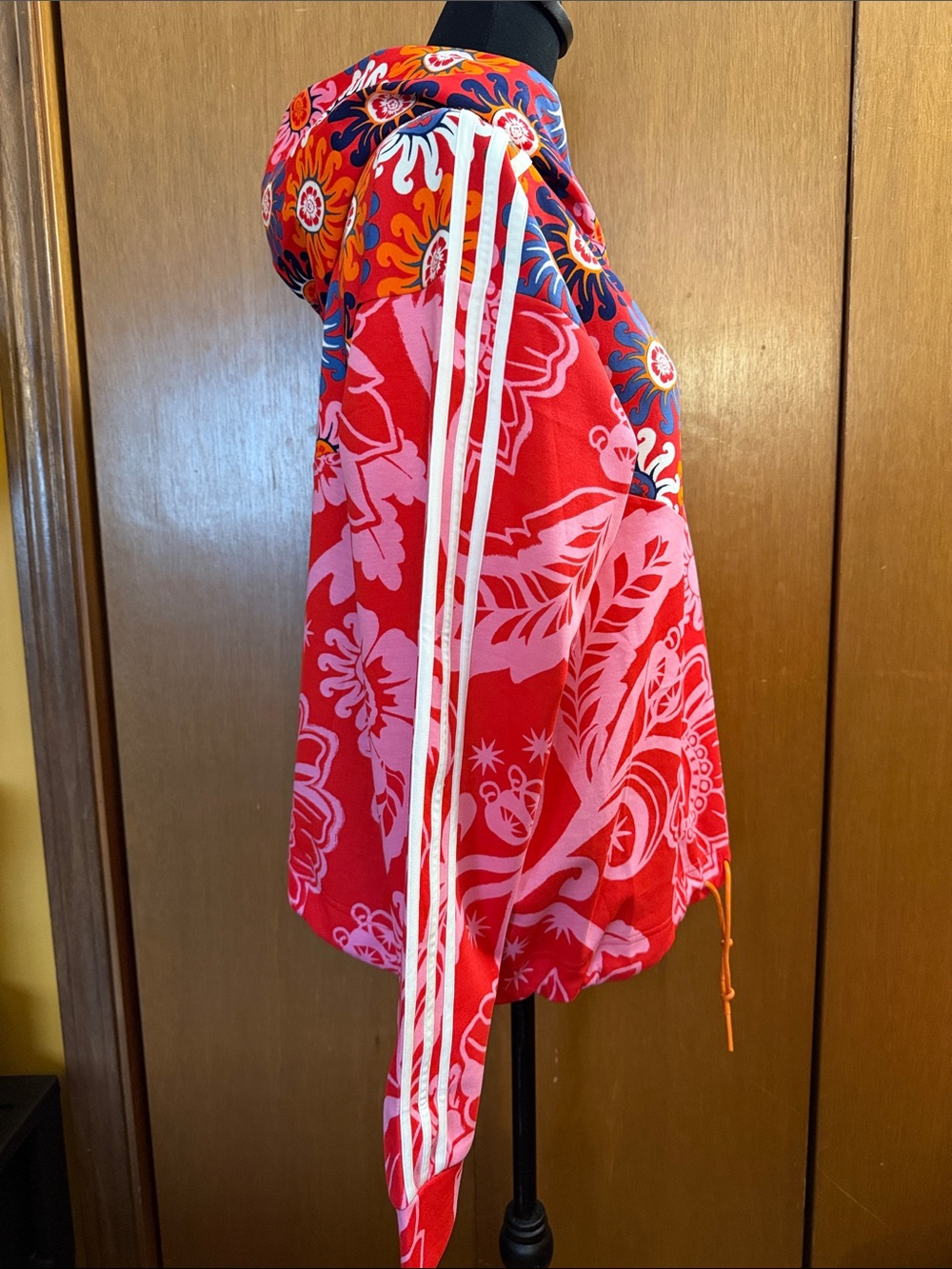 Adidas x FARM Rio Floral Hoodie & Flared Pants Set – NWT | Size 1X - Picture 6 of 16